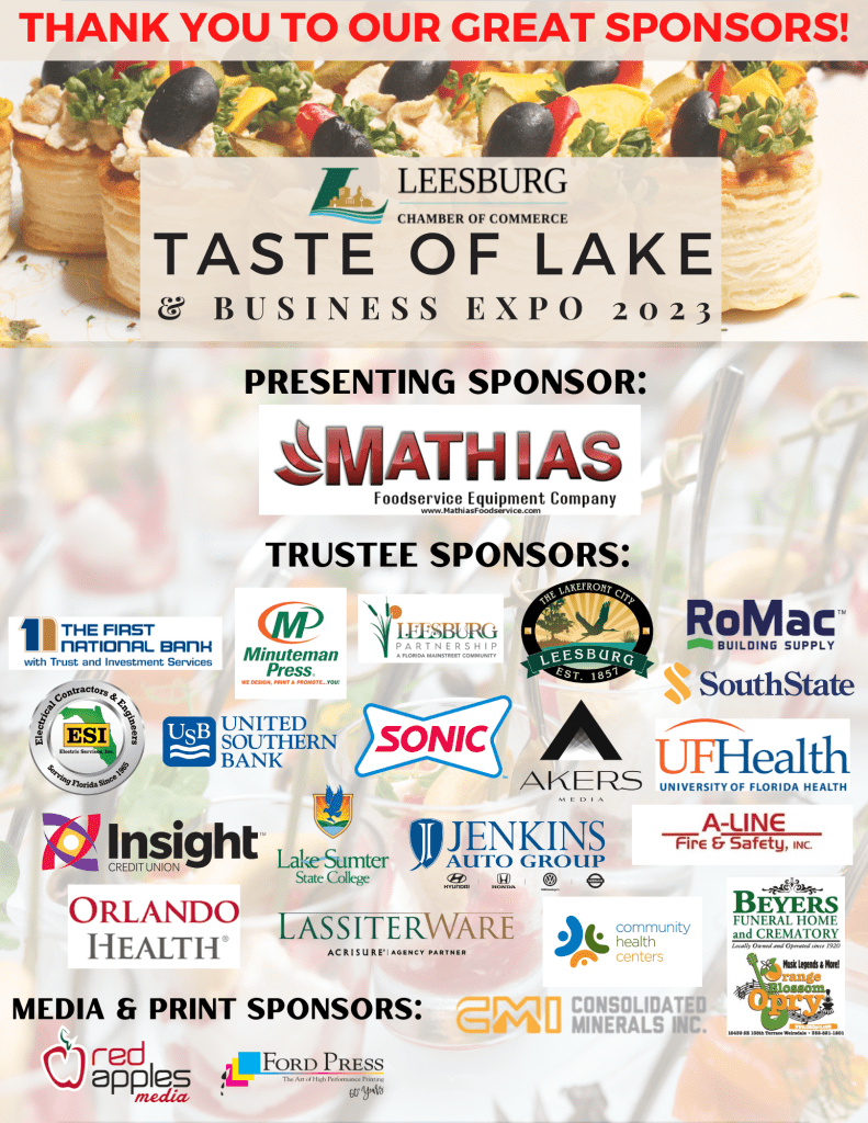 Taste of Lake Leesburg Area Chamber of Commerce